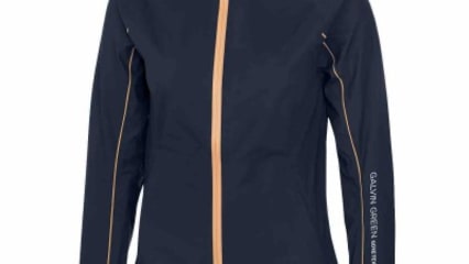 Galvin Green Kollektion 2017 - Modell: Alyssa Das Damenmodell Alyssa ist mit der neuen "C-Knit" Technologie ausgestattet. Die wasserdichte Jacke bietet neben dezenten Reißverschlusstaschen einen Kordelzug zur optimalen Anpassung an den Körper.  (Foto: Galvin Green)