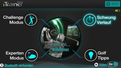 Wählen Sie in der Startansicht der iTrainer App wie Sie trainieren möchten. (Foto: best-service24)