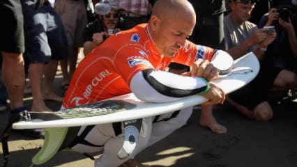 Profi-Surfer Kelly Slater ist elffacher Weltmeister und war unter anderen einige Zeit lang mit Gisele Bündchen liiert (Foto:Getty)