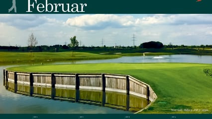 Golfkalender 2013 - Monatsbild Februar