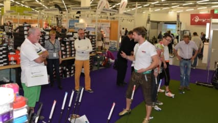 Servus und Grüß Gott! Auf den Golftagen München herrscht bayrisches Flair, da dürfen auch Lederhosen nicht fehlen ... (Foto: planetfair)