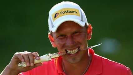 Arrrr! Das Jahr begann auch für Marcel Siem überaus erfolgreich. Der Mettmanner enterte im März bei der Tropheé Hassan II in Marokko seine dritte European-Tour-Trophäe (Foto: Getty)