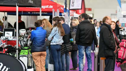 Hersteller aus allen Bereichen der Golfbranche präsentieren sich bei den Golftagen München. (Foto: Frank Fröhlinger, www.golfmomente.de)