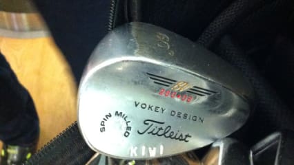 Auf Max Kieffer personalisiert: Dieser Titleist Vokey Design SM4 gehört "Kiwi". (Foto: Golf Post)