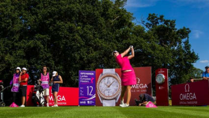 Caroline Masson wird in Hubbelrath abschlagen. (Foto: Ladies European Tour)