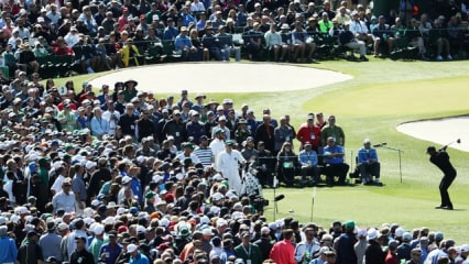 Tiger zieht die Massen an Die Patrons verfolgten am ersten Tag natürlich einen Flight besonders zahlreich und aufmerksam. Tiger Woods stand im Fokus und wurde von tausenden Zuschauern begleitet.(Foto: Getty)