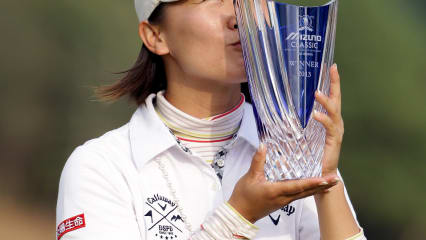 Eine glückliche Gewinnerin: Taiwanesin Teresa Lu kann ihren ersten professionellen Sieg feiern. (Foto: Getty)