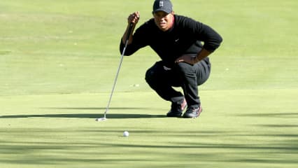 Der Gastgeber in der Pole Position: Tiger Woods ging als Führender in den Finaltag der Northwestern Mutual World Challenge (Foto: Getty).