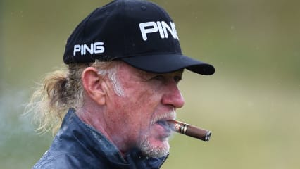 Miguel Angel Jimenez Keiner hat mehr Asse auf der European Tour gespielt als Miguel Angel Jimenez. Bei der British Open 2019 brauchten allerdings auch nur drei Spieler mehr Schläge für die ersten beiden Runden als der Spanier - Feierabend. (Foto: Getty)