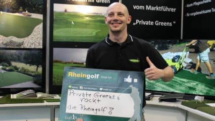 Private Greens rockt die Rheingolf. (Foto: Golf Post)