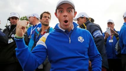 Rory McIlroy Rory McIlroy kann auf die Erfahrung von drei Ryder-Cup-Teilnahmen und acht gewonnenen Punkten zurückblicken. Seine Stärken sind die Einzelwettkämpfe mit zwei Siegen und die Foursomes, in denen er drei Siege verzeichnen konnte aber auch zwei Spiele verloren hat. In beiden Modi teilte er ein Match. (Foto: Getty)