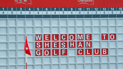 Der Sheshan Golf Club gilt als einer der besten in ganz Asien und befindet sich unweit der Millionenstadt Shanghai. Er heißt seine Gäste zur HSBC Champions herzlich Willkommen. (Foto: Getty) 