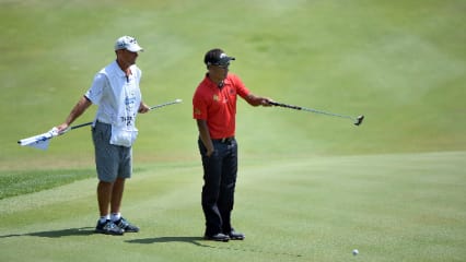 ... Thongchai Jaidee. Der Thailänder war zwar in Führung gegangen, hatte einer Birdie-Serie des Nordieren aber nichts mehr entgegenzusetzen (Foto: Getty).  