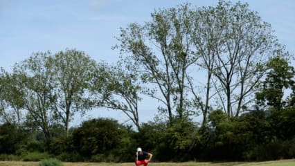 Nur 27 Putts: Grégory konnte vor allem rund um's Grün glänzen. (Foto: Getty)