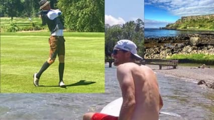 Sebastian HeiseleSebastian Heisele hat nicht nur einen unterhaltsamen Twitter-Account, sondern lädt auch regelmäßig Bilder bei Instagram hoch. Auf diese Weise nimmt er seine Fans mit auf Reisen - und auf den Golfplatz.(Fotos: @sebastianheisele via Instagram)