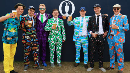 Farbenfrohe Fans und fantastische Bedingungen - Tag 3 der Open Championship 2018