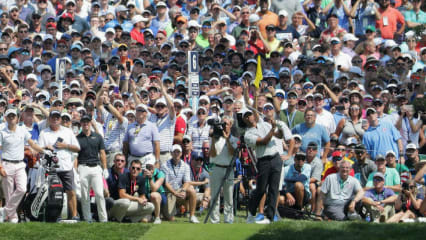 PGA Championship: Staunende Damen, getroffene Fans und Gewitterfronten