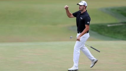 Patrick Cantlay gewinnt die BMW Championship auf der PGA Tour, das zweite Turnier des FedExCups. (Foto. Getty)