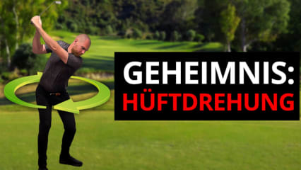 Der Hüftschwung ist eine zentrale Bewegung im Golf. Birdietrain zeigt, was man beachten muss. (Foto: YouTube)