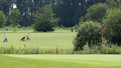 Der GC Aldruper Heide beim ersten Liga-Spieltag 2024. (Foto: GC Aldruper Heide)