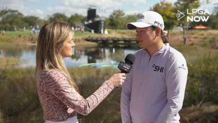 Somi Lee führt zum Auftakt der CME Group Tour Championship auf der LPGA Tour - (@LPGA)