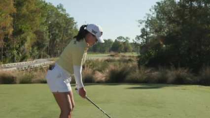Auston Kims Schwungtechnik auf der LPGA Tour im Fokus - (@LPGA)
