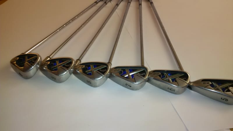 Callaway X 22 Eisensatz Stahlschaft Uniflex 5 - PW