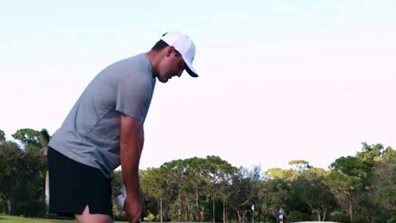 Scottie Schefflers beeindruckender Schwung Scottie Schefflers beeindruckender Schwung