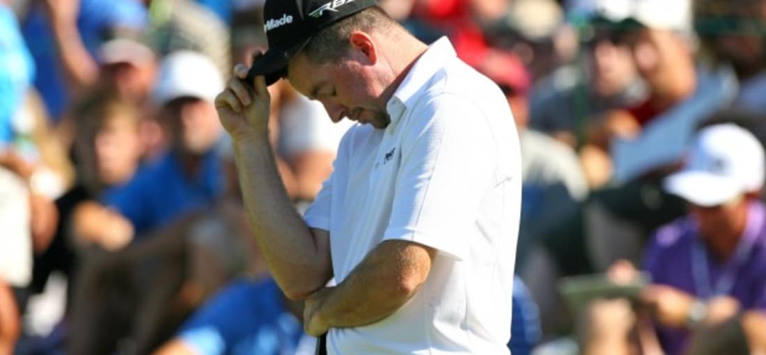 Robert Garrigus verpasste am letzten Loch sein Birdie-Putt und wurde geteilter Zweiter. (Foto: Getty)