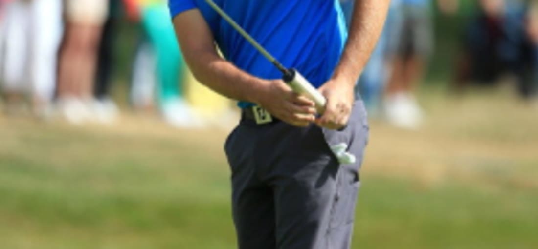 Craig Lees härtester Verfolger war bis zu seinem Bogey am letzten Loch der Franzose Victor Dubuisson. (Foto: Getty)