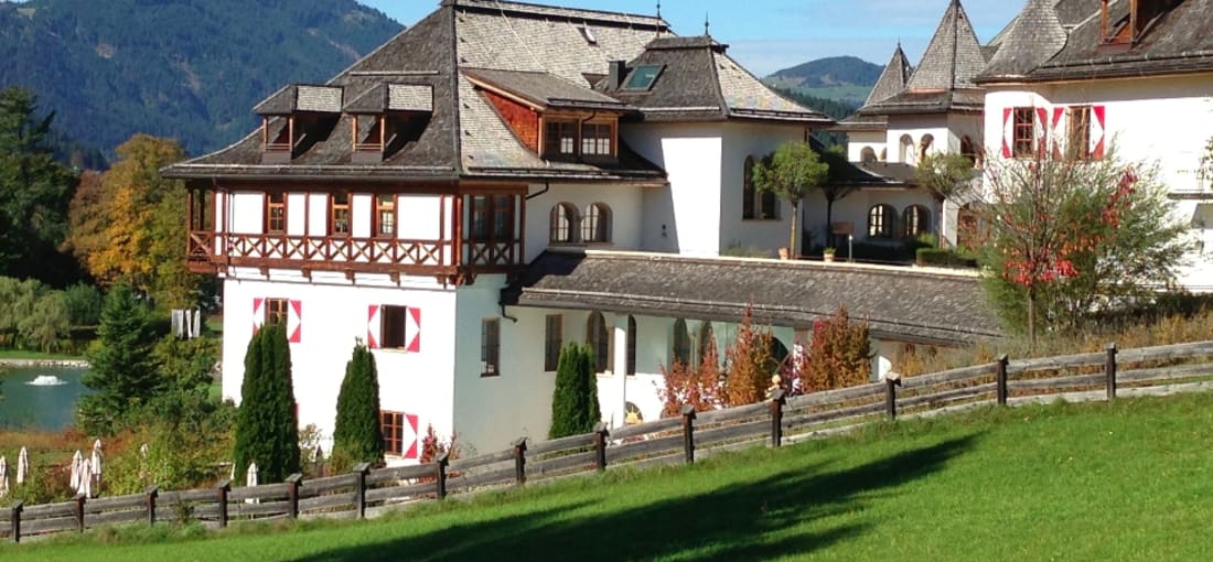 Schloßhotel A-Rosa Rückseite