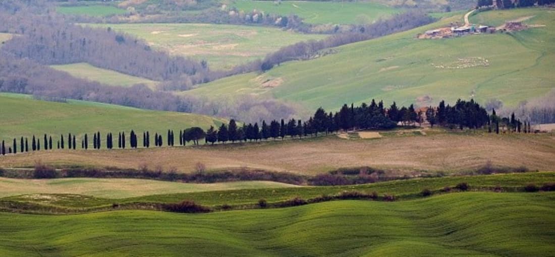 Typische Ausblick auf die Landschaft der Toskana. (Foto: Getty)