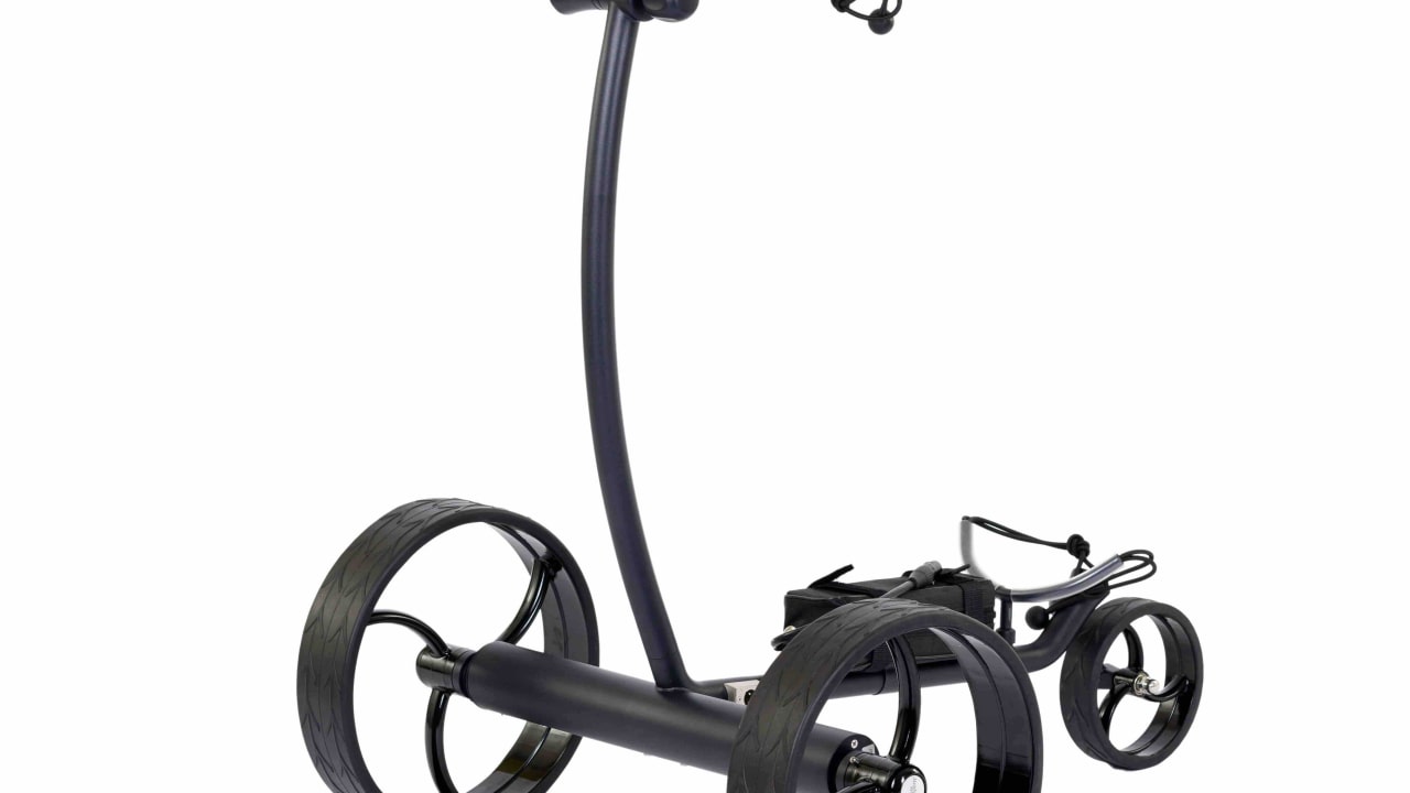 Der Taurus Down Hill Control "Black Edition" Elektro-Trolleys von Leisure and Sports. (Foto: Leisure and Sports GmbH)