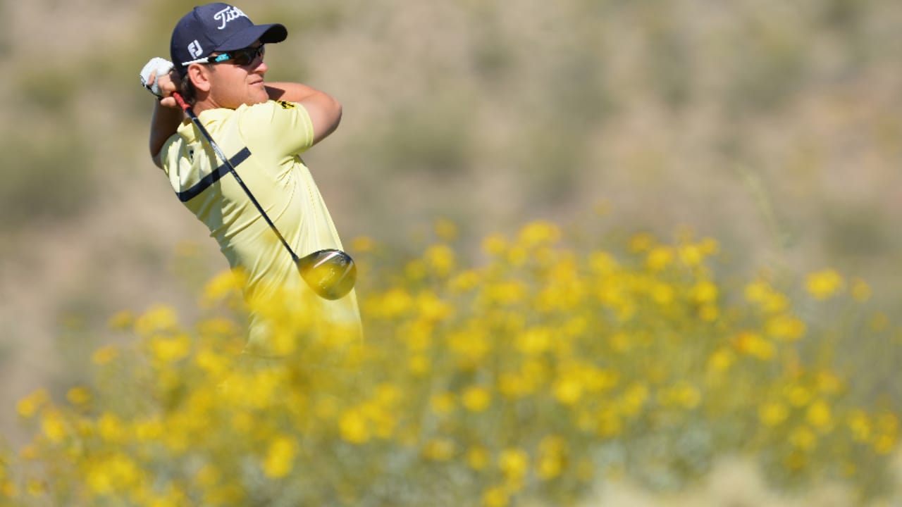 Bernd Wiesberger auf seiner Proberunde. Er hat mit Matt Kuchar ein besonders schweres Los gezogen. (Foto: Getty Images)