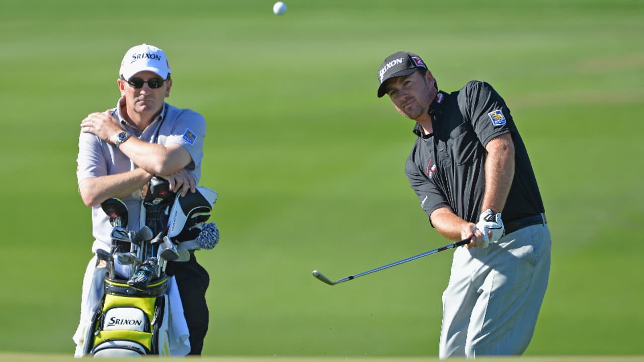 Graeme McDowell spielt im ersten Match gegen Gary Woodland. Gewinnt er dieses Match, spielt der Nordire gegen den Gewinner des Matches Kaymer vs. Matsuyama. (Foto: Getty Images)