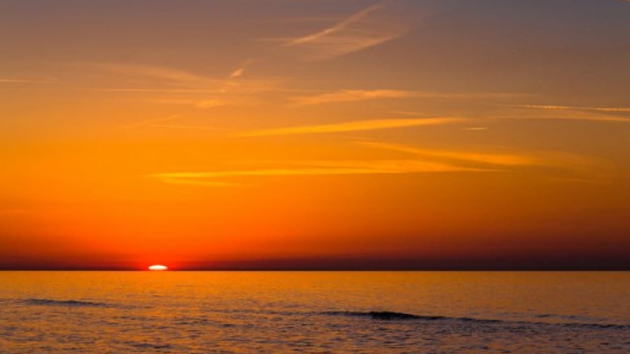 <h2>Sonnenuntergang auf Rügen</h2>