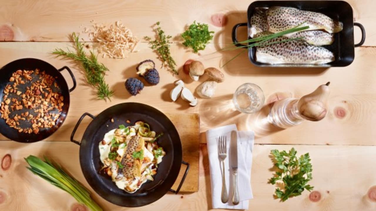 <h2>Fischzucht in Kärnten</h2> Bekannt ist Kärnten auch für seine Fischzucht und seine Angelparadiese. (Foto: Kärnten)