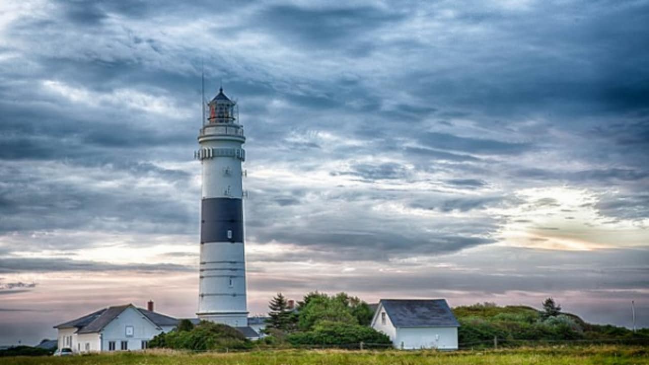 <h2>Leuchtturm bei Kampen</h2>