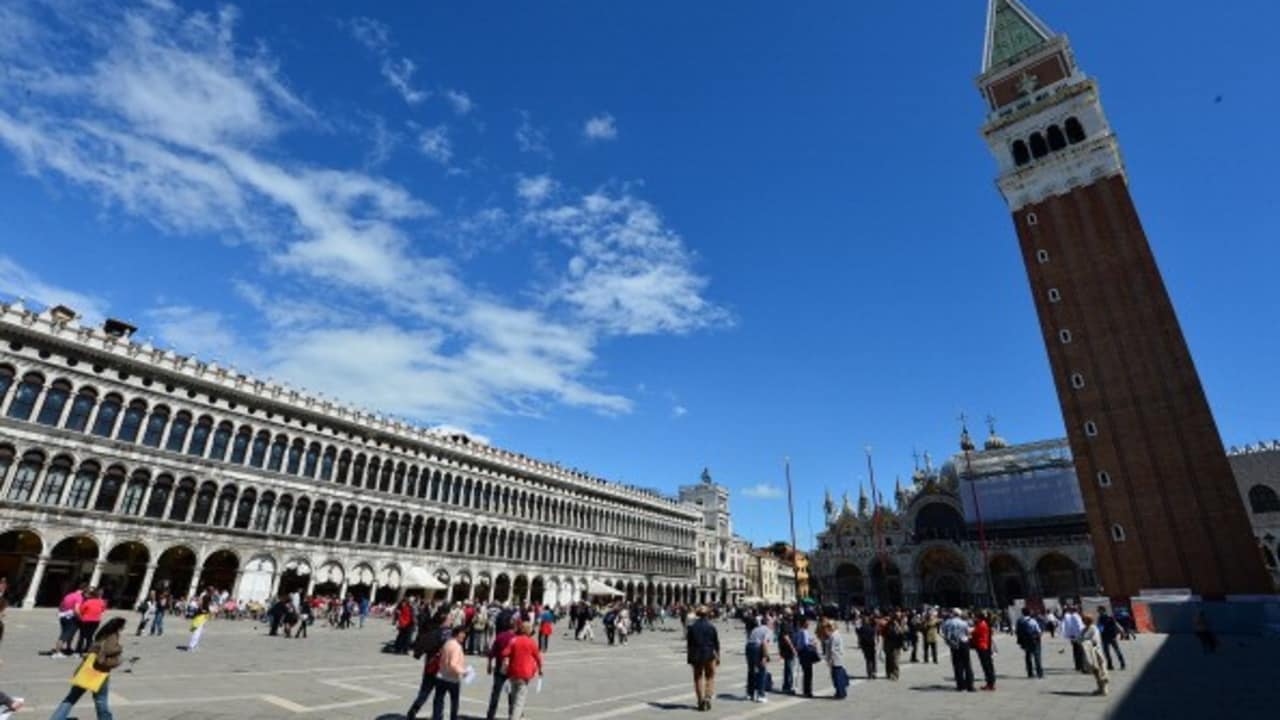 St Mark's Platz in Venedig. (Foto: Getty)