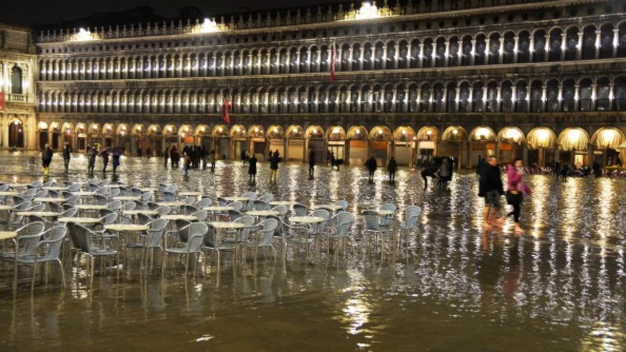St Mark's Platz in Venedig. (Foto: Getty)