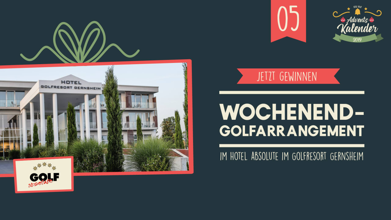 Adventskalender 2019: 05. Dezember mit GOLF absolute Quelle: Golf Post 