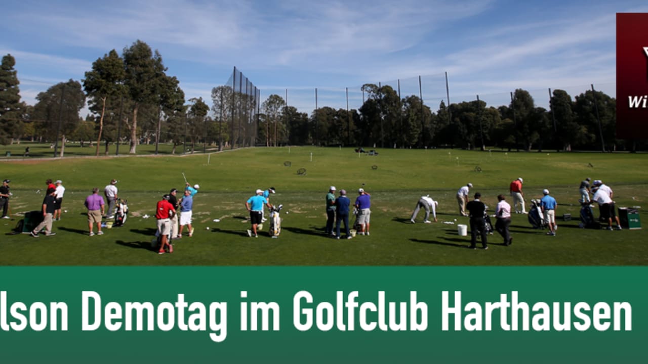 Golfanlage Harthausen mit Wilson Golf Demotag am 11.Mai 2014