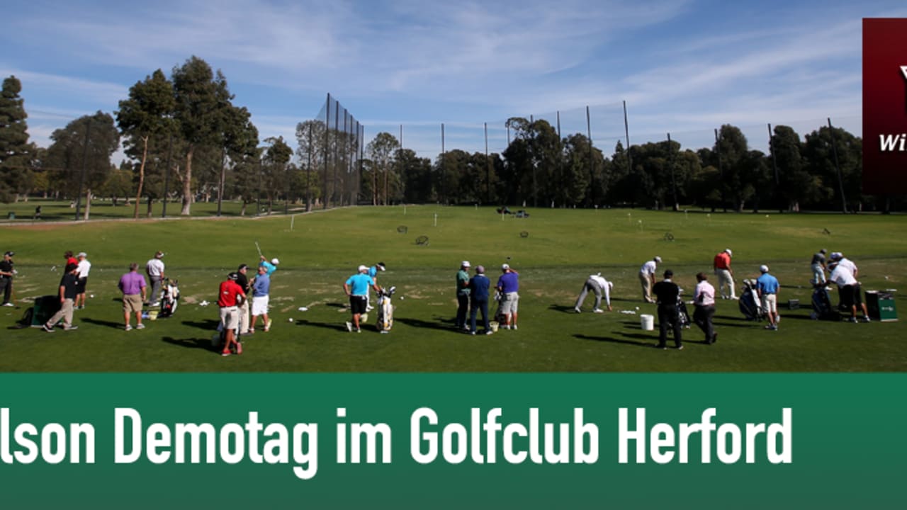 Golf Club Herford mit Wilson Golf Demotag am 11. Mai 2014