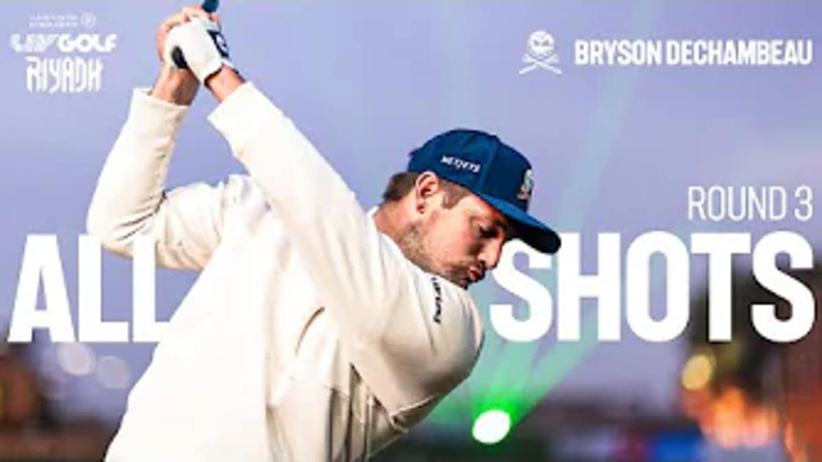 DeChambeau Delivers Spectacular Round 3 Performance in Riyadh