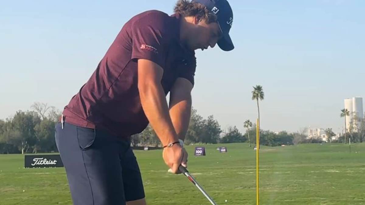 Oihan Guillamoundeguy’s Practice Drill Takes an Unexpected Turn at Qatar Masters