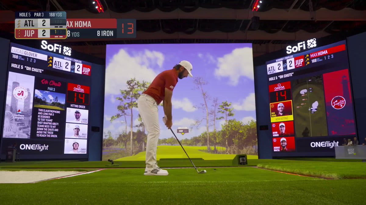 Max Homa’s Clutch Shot Powers Jupiter Links to Third Straight Hole Win in TGL