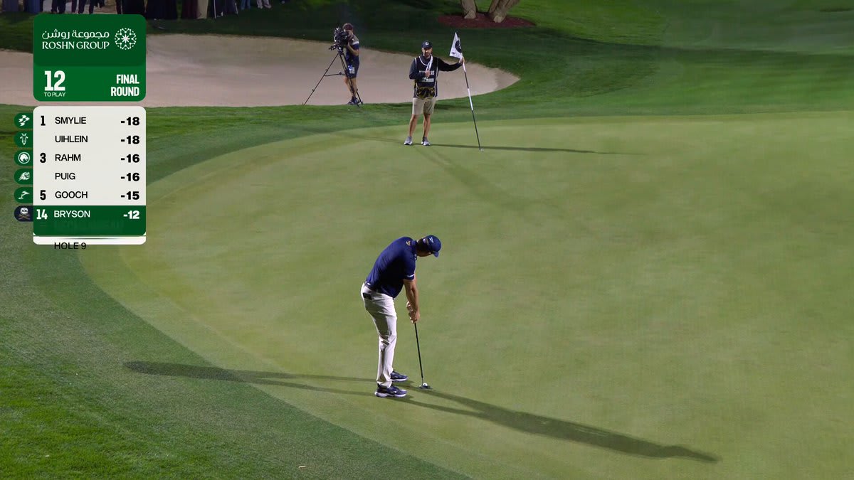 Bryson DeChambeau Shows Power with Night Bombs Ahead of LIV Riyadh