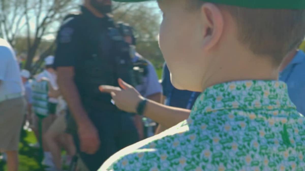 Young Cystic Fibrosis Fighter Meets Heroes at Phoenix Open