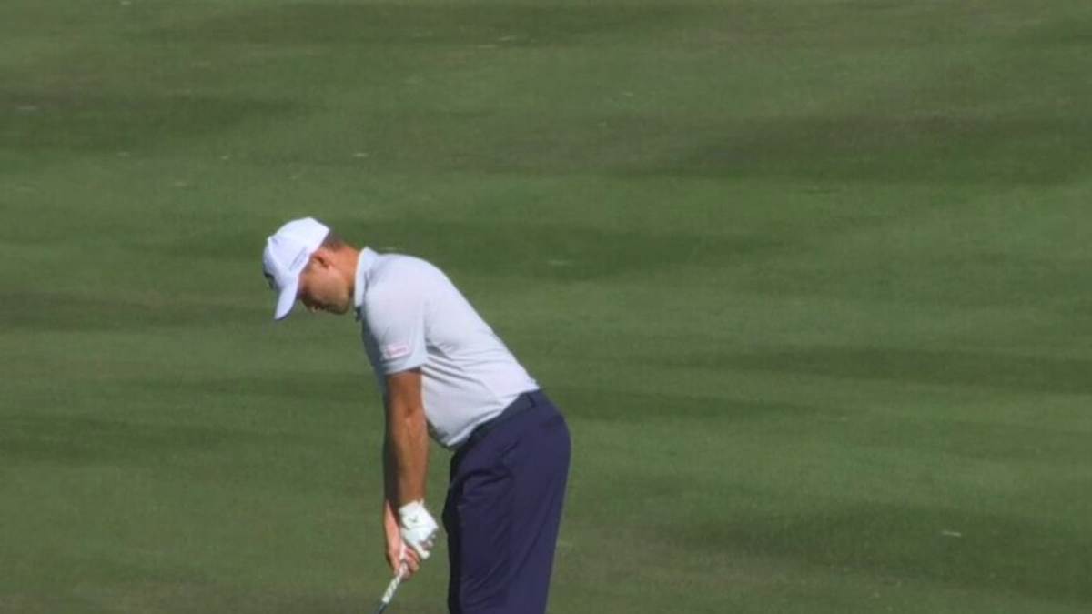 Højgaard Benefits from Lucky Bounce at WM Phoenix Open