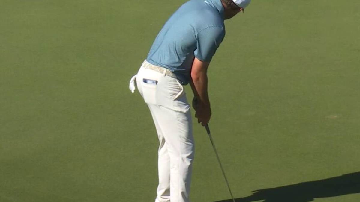 Scheffler Charges Up Leaderboard with Strong Front Nine Performance